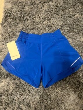lululemon athletica Electric Blue Women's Athletic Shorts